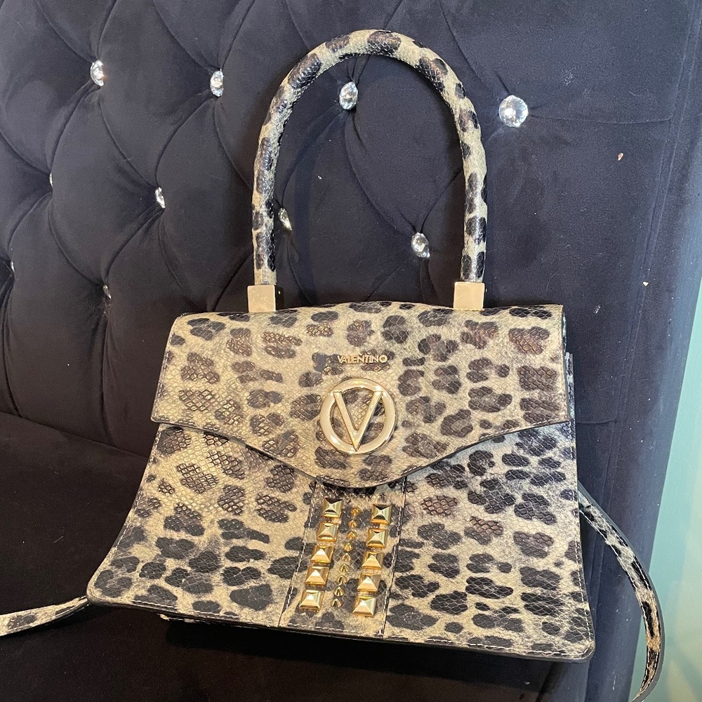 Valentino Leopard Purse